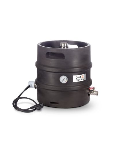 Beczka KEG 30L z otuliną pod złącze tri-clamp 51mm (grzałka certyfikat CE)